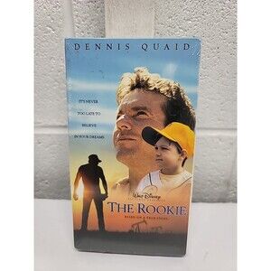 The Rookie (VHS, 2002) Dennis Quaid; Based on a True Story Like New!